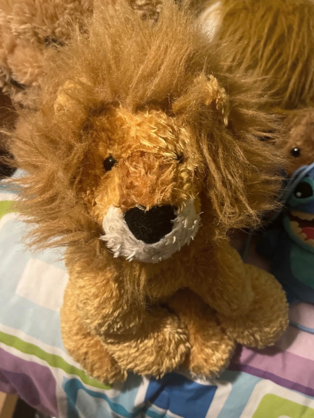 Vintage Mary Meyer Lion beanbag plush stuffed animal